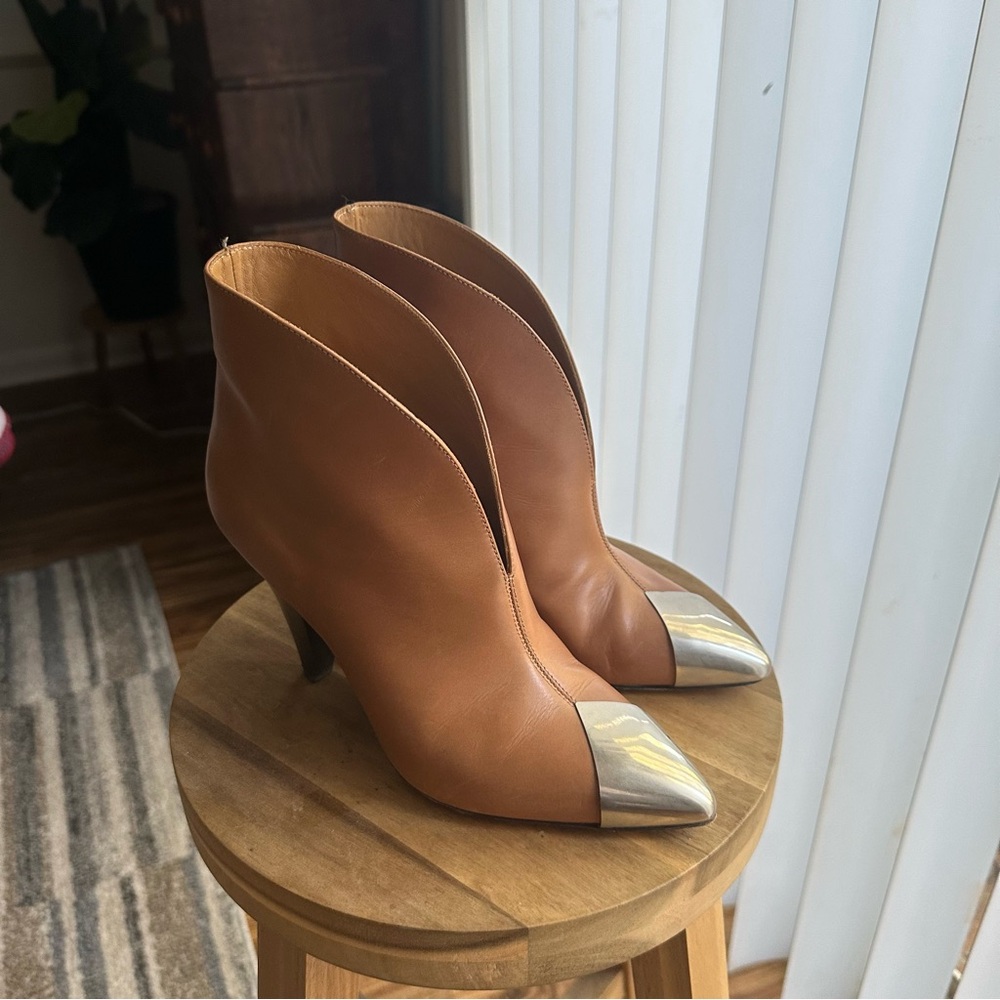 Isabel Marant Silver Toe Boots